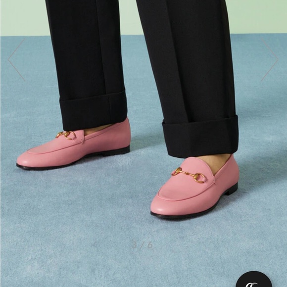 Pink leather Gucci loafers - Picture 7 of 7